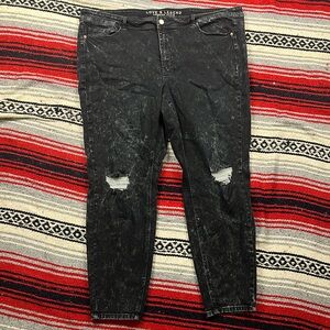 Love and Legend Premium Denim Black Stretchy Denim | Size 24